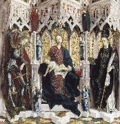 PACHER, Michael, The Virgin and Child Enthroned with Angels and Saints